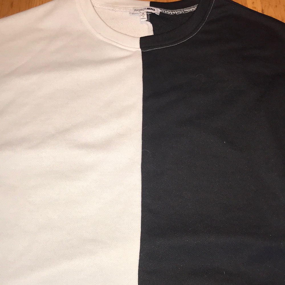 Black and White Shirt
